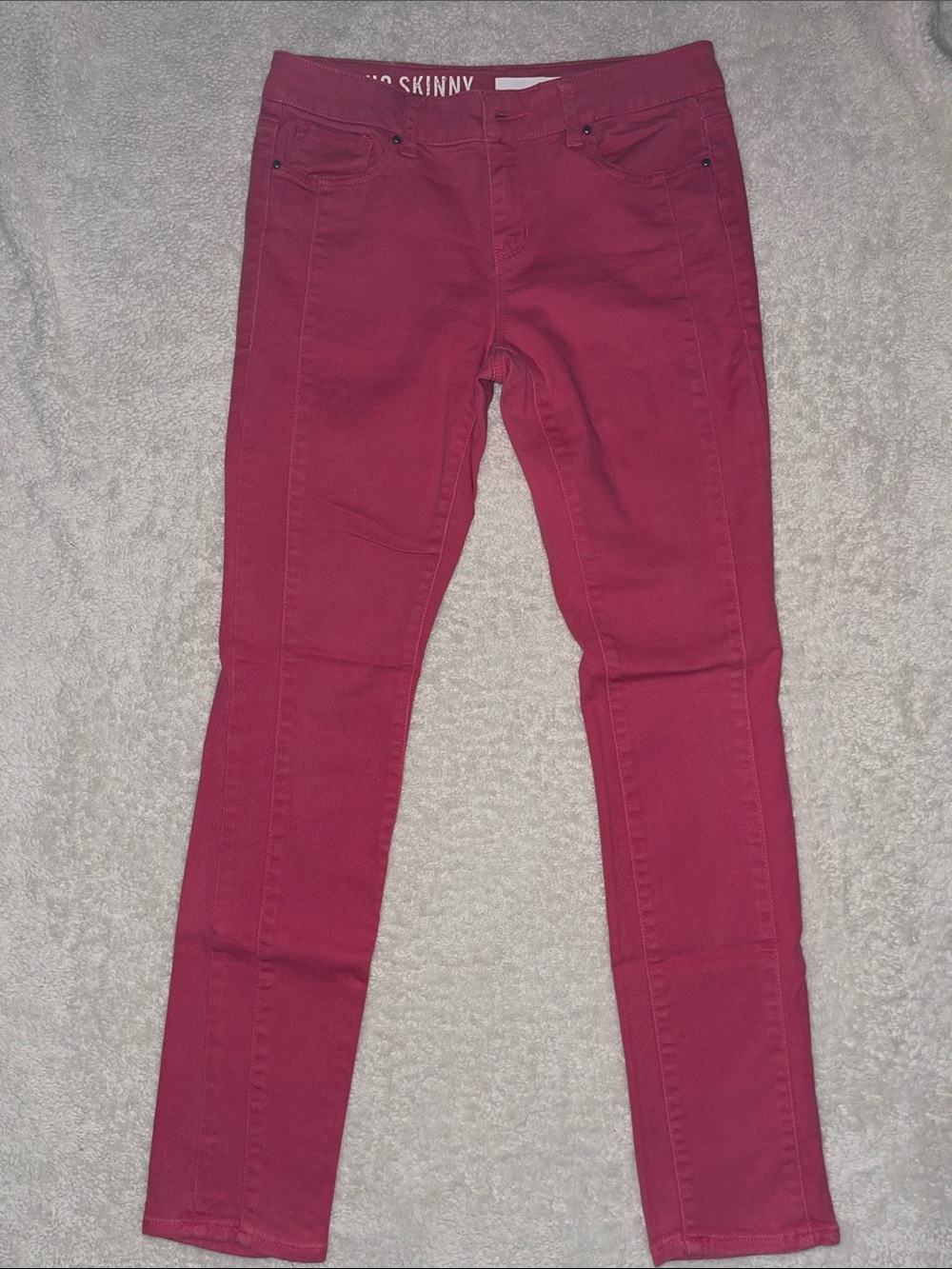 DKNY Women's Pink Skinny Jeans